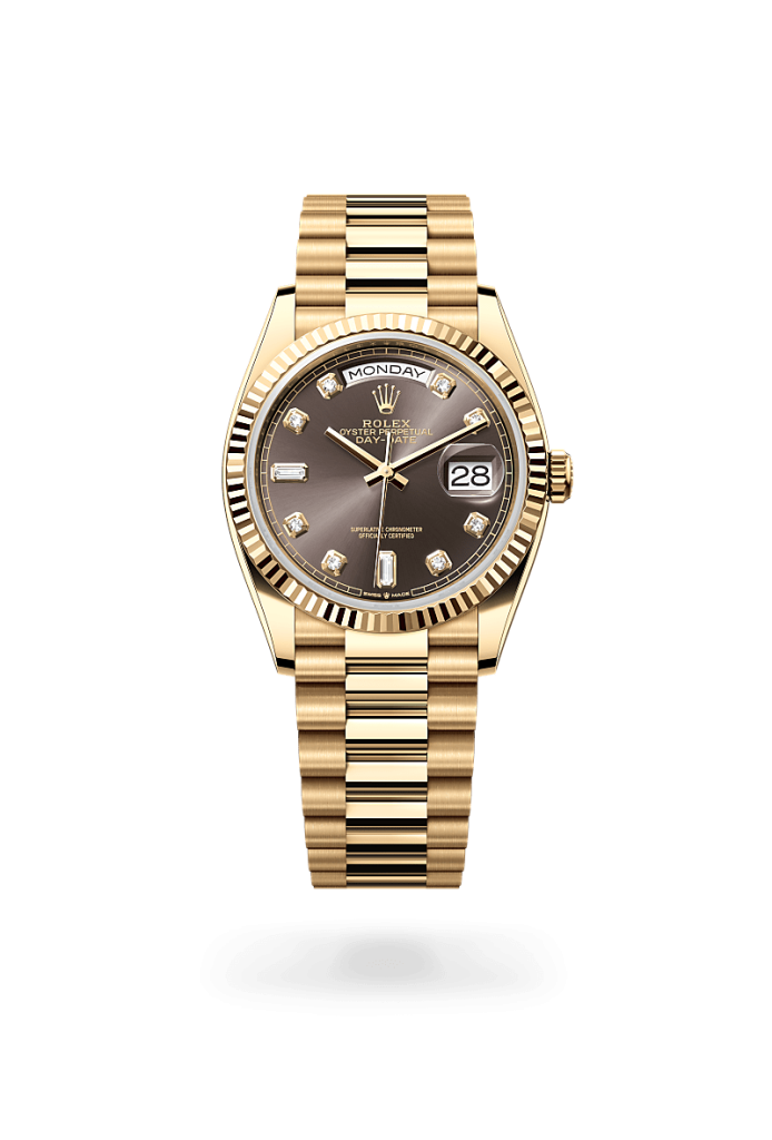Rolex Day-Date 36 in oro Giallo 18 ct, M128238-0022-gioielleria-piccinini