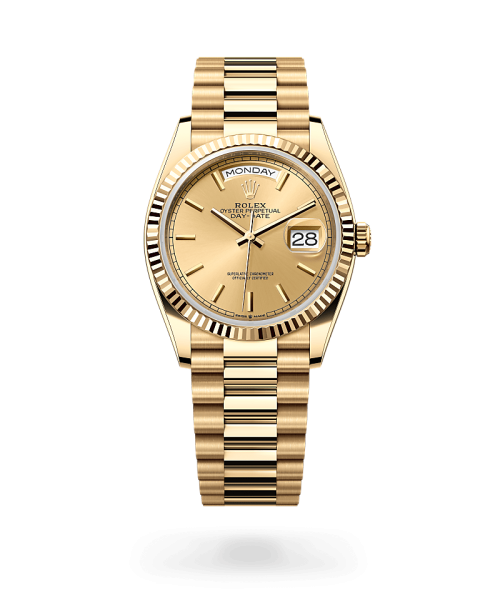 Rolex Day-Date 36 in Oro giallo 18 ct, M128238-0045-gioielleria Piccinini