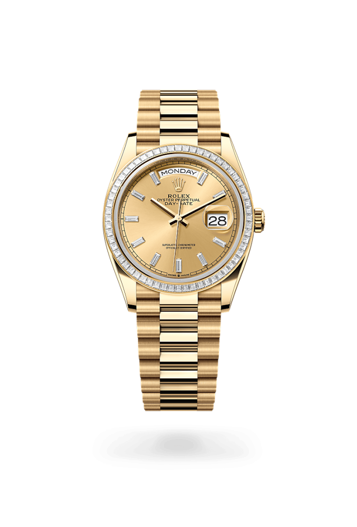 Rolex Day-Date 36 in Oro giallo 18 ct, M128398TBR-0037 - Gioielleria Piccinini