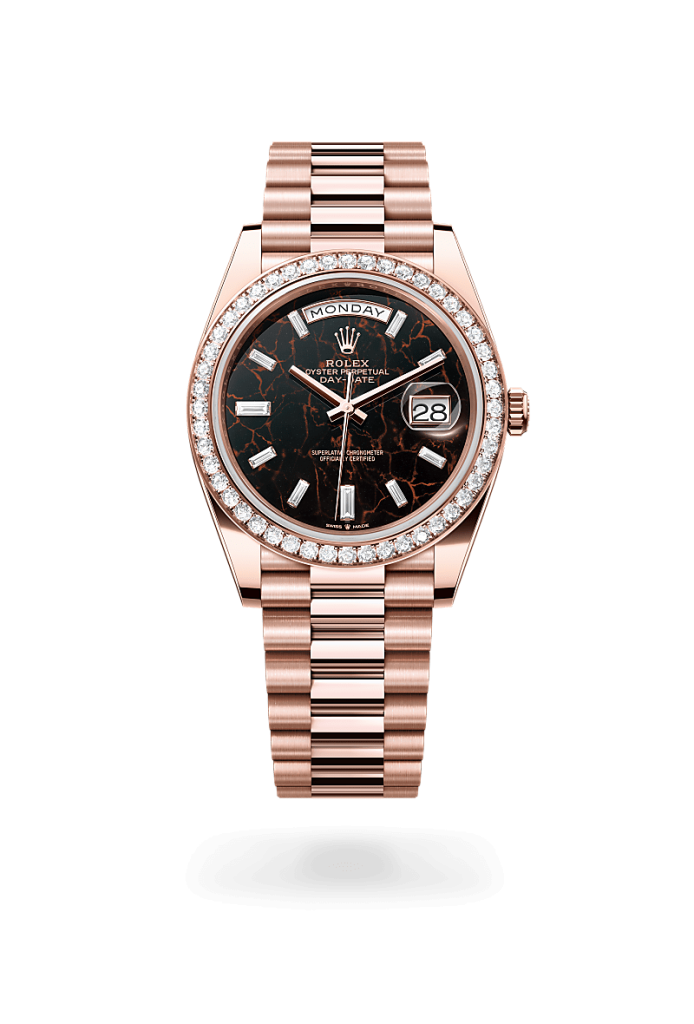 Rolex Day-Date 40 in Oro Everose 18 ct, M228345RBR-0016-gioielleria-piccinini