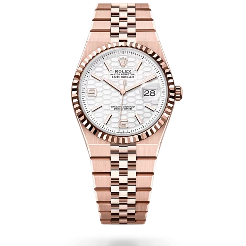 rolex Land-Dweller in Oro Everose, m127235-0001 - gioielleria piccinini
