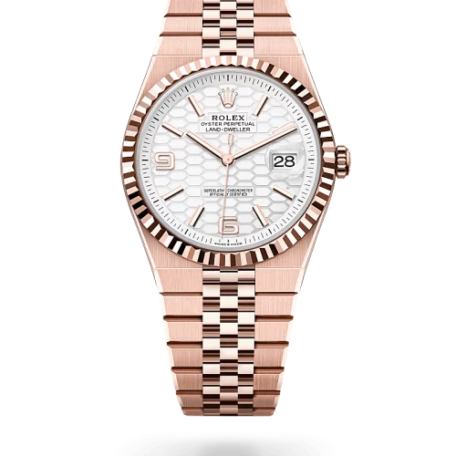 rolex land-dweller in platino M127335-0001 gioielleria piccinini